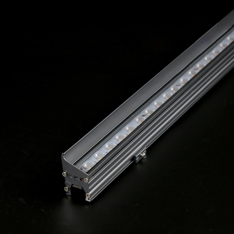 DC24V 8/12W 55X45mm Low Power White/Yellow Light Full Color UCS1903 RGB/DMX512 Addressable Waterproof IP67 Aluminum Lens Linear LED Light LED Wall Wash Outdoor Lighting DC24V 8/12W 55X45mm Low Power White/Yellow Light Full Color UCS1903 RGB/DMX512 Addressable Waterproof IP67 Aluminum Lens Linear LED Light LED Wall Wash Outdoor Lighting